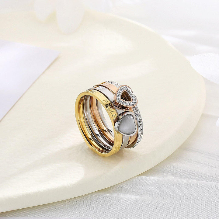 KALEN 3 Color Stone Beautiful Cocktail Party Ring for Women Stylish Jewelry Cool Girl Birthday Gift New Arrival Fashion Rings.