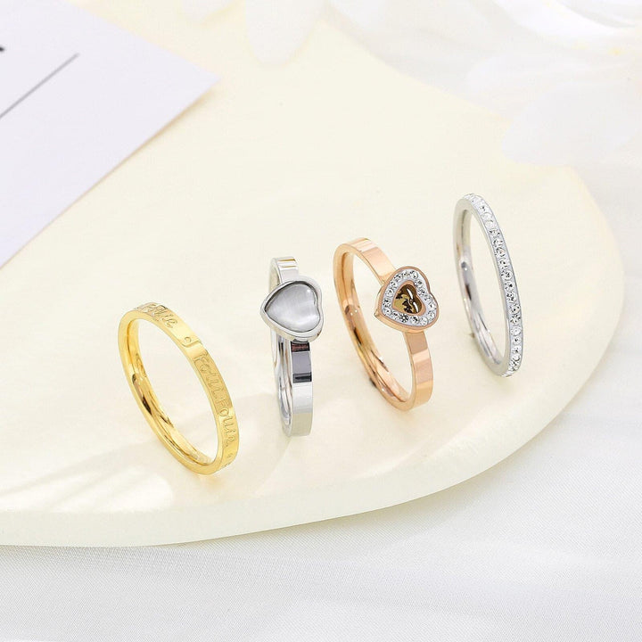 KALEN 3 Color Stone Beautiful Cocktail Party Ring for Women Stylish Jewelry Cool Girl Birthday Gift New Arrival Fashion Rings.