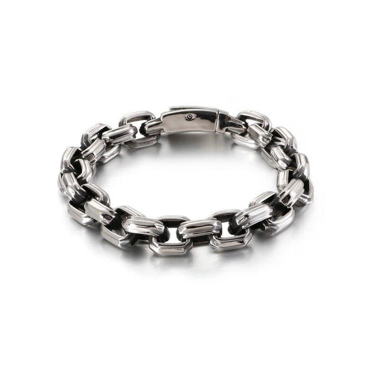 Kalen 316L Stainless Steel Men's Bracelet Hard And Non-deformation Gothic Style Bracelets Jewelry.