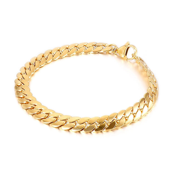 4/5/7mm Chain Link Bracelet Stainless Steel - kalen