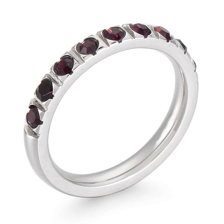 Kalen 6 Colors Shiny Round Zircon Women Rings Gold Color Female Daily Wear Stylish Colorful Rings Anniversary Girl Gift Jewelry.