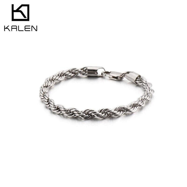 Kalen Classic Viking Men's Chain High Quality Stainless Steel Trend Bracelet Jewelry.