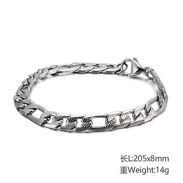 KALEN 9mm Chunky Cuban Chain Bracelet For Men Women Stainless Steel 16-24cm Link Chain Bracelets Jewellry 2020.