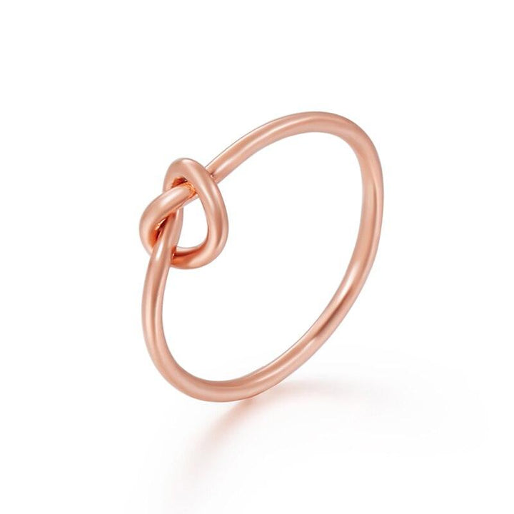 KALEN Creative Geometric Element Knot Metal Opening Rings For Woman Fashion Jewelry Simple Party Girl's Unusual Anillos.