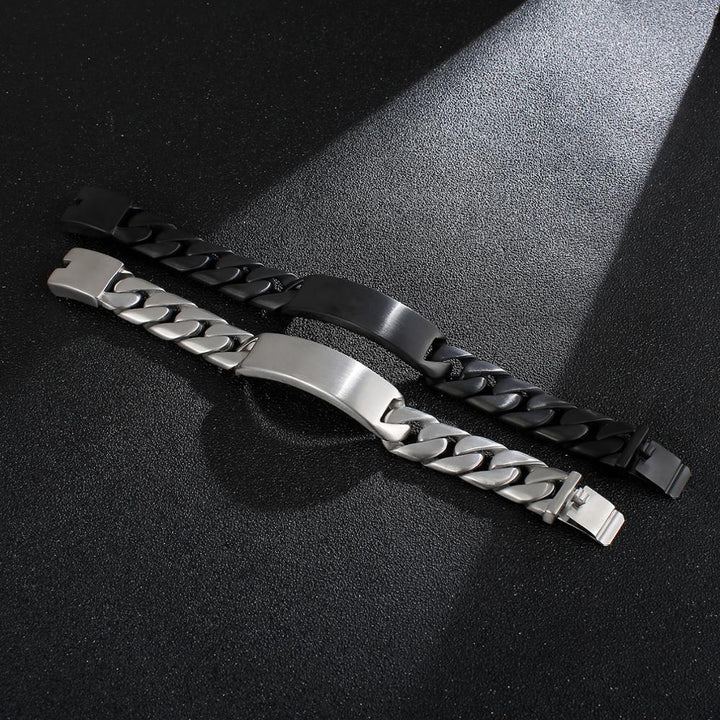 Kalen Dropshipping 316L Stainless Steel Lassa Vintage High Quality New Bracelet Men's Jewelry Holiday Gift.