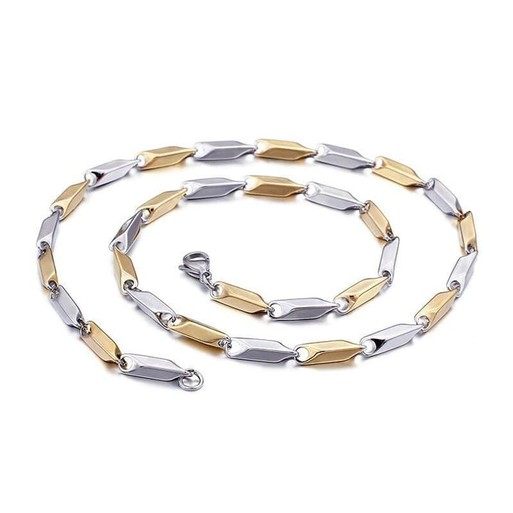 Kalen Fashion Gold Color Stainless Steel Choker Necklaces &amp; Bracelet Sets For Women Trendy Geometric Jewelry Sets Bijoux Gifts.