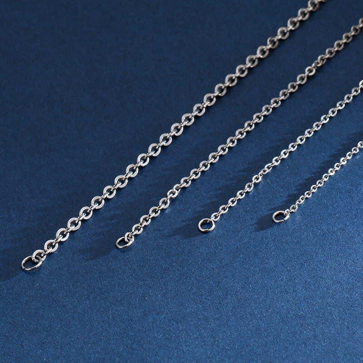 KALEN Fashion Link Chain Bracelet Men Women Stainless Steel Thin Chain 16cm-24cm Hand Wristband Unisex Jewelry.