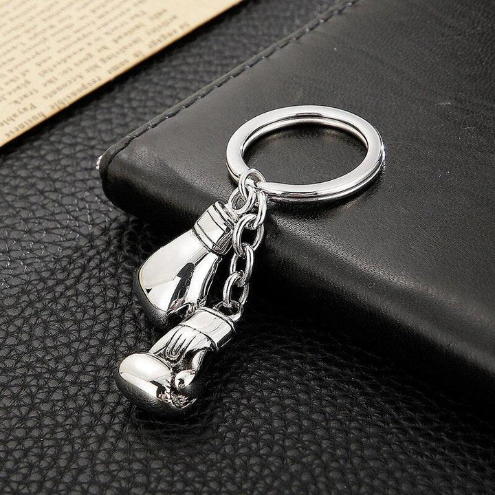 Kalen Fist Accessories Keychain Fashion Pendant High Quality Shiny Stainless Steel Jewelry.