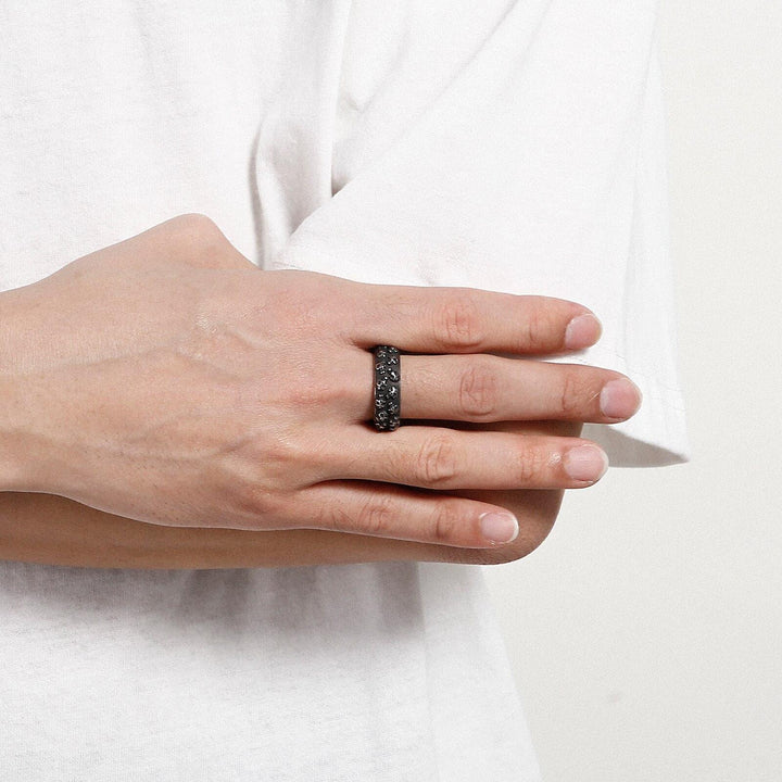 Kalen Gothic Skull Ring Retro 4 Colors Available Men's Party Ring Jewelry Gift Size8-12.
