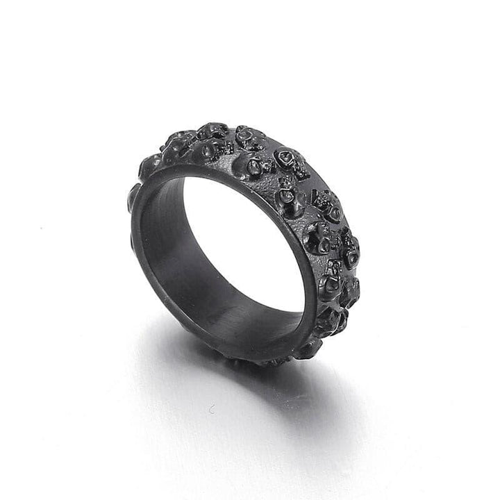Kalen Gothic Skull Ring Retro 4 Colors Available Men's Party Ring Jewelry Gift Size8-12.