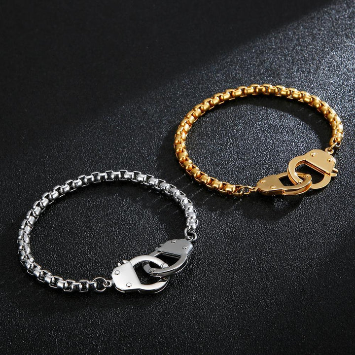 Kalen High Quality Stainless Steel Popcorn Chain Lock Accessories Men's Women's Fashion Simple Bracelet Jewelry.