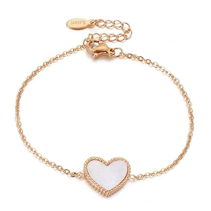 Kalen Multicolor Heart Shell Foot Bracelet Stainless steel Feet Chain Friendship Gifts Anklet For Women Foot Jewelry Gift.