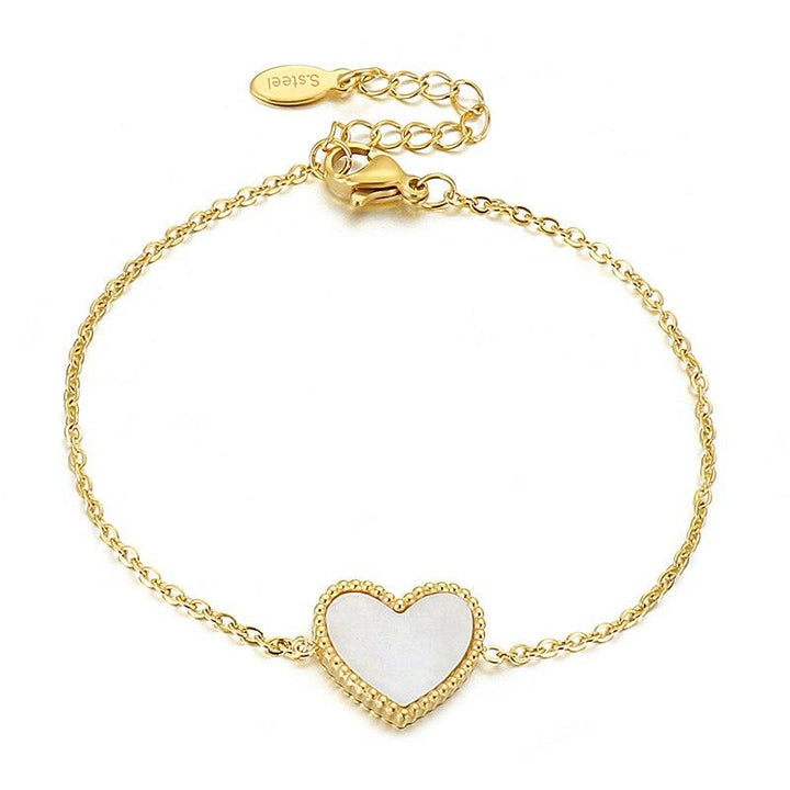 Kalen Multicolor Heart Shell Foot Bracelet Stainless steel Feet Chain Friendship Gifts Anklet For Women Foot Jewelry Gift.