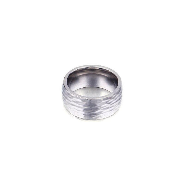 Kalen New Titanium Steel Ring Men Wome Metal Texture Ring Occident Simple Ring 10/14MM Rings Set Trendy Jewelry Gift Wholesale.