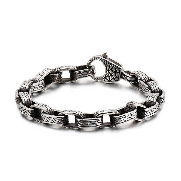 KALEN Punk 23cm Long Skull Bracelets For Men Stainless Steel Multi Skeleton Charm Link Chain Brecelets Male Gothic Jewelry 2019.