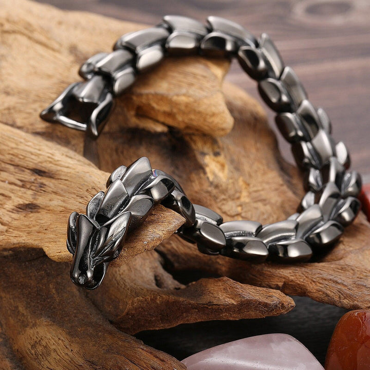 Kalen Punk Polished Stainless Steel Quality Men's Bracelet Luxury Chain Jewelry Gift Friend.