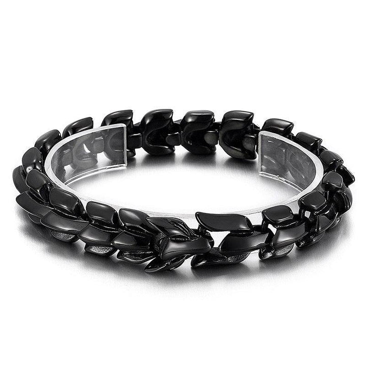 Kalen Punk Polished Stainless Steel Quality Men's Bracelet Luxury Chain Jewelry Gift Friend.