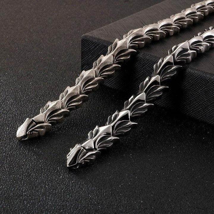 KALEN Punk Stainless Steel Arrow Shaped Charm Bracelet Men 22cm  Link Chain Pulsera Masculina Biker Jewellry 2020.