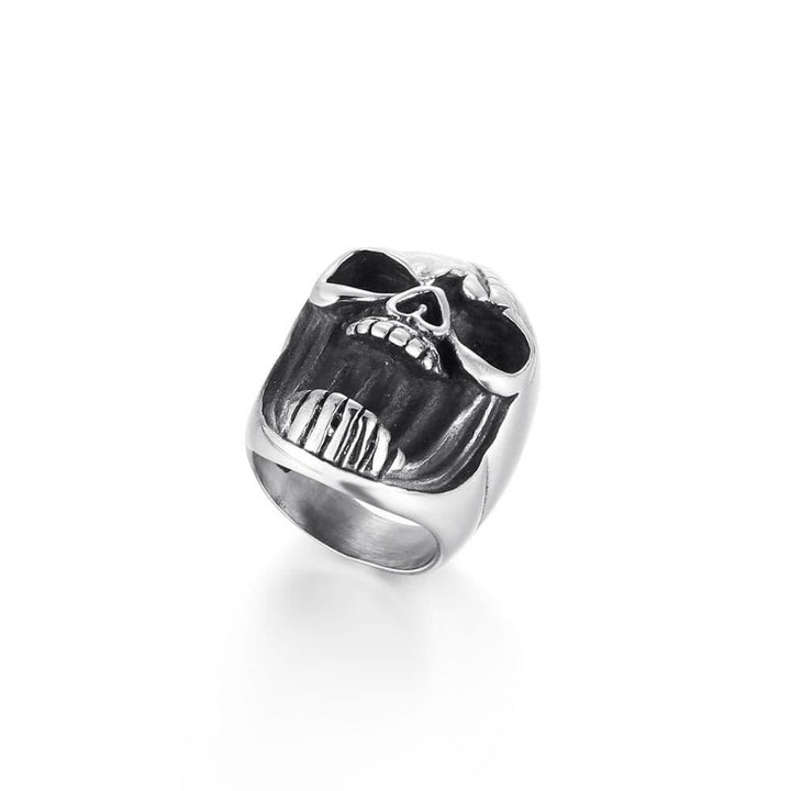 KALEN  Ring for Men Stainless Steel The New Skull Rock Punk Jewelry Ring Best Gift.