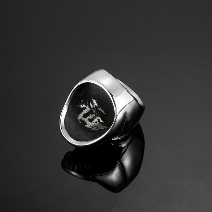 KALEN  Ring for Men Stainless Steel The New Skull Rock Punk Jewelry Ring Best Gift.