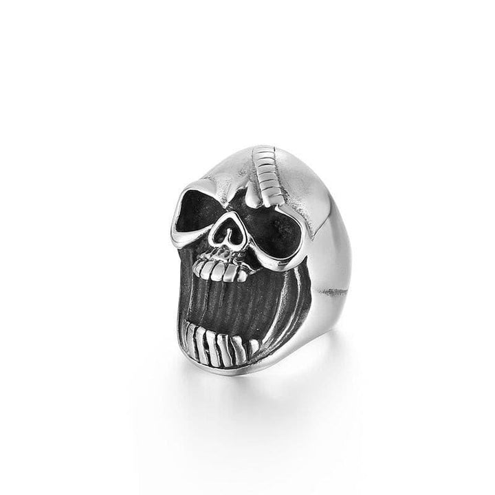 KALEN  Ring for Men Stainless Steel The New Skull Rock Punk Jewelry Ring Best Gift.