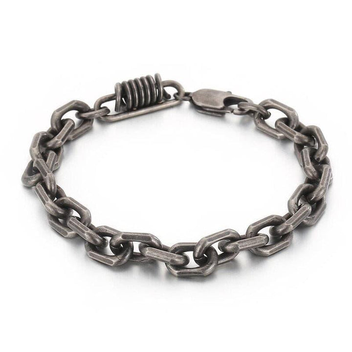 Kalen Square Combination Chain High Quality Stainless Steel Homme Bracelet Jewelry Gifts.