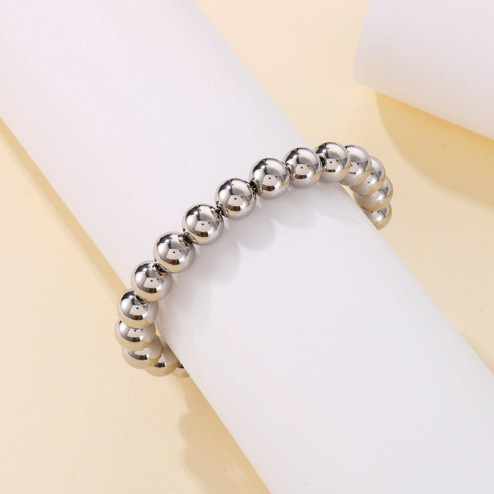 Kalen Stainless Steel Bracelet Women Bead Bracelet For Women Jewelry Bracelet Charm 8mm Bracelet Jewelry Accessory Gift.