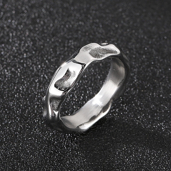 Kalen Three-color Trend High-quality 316L Stainless Steel Ring Men's Accessories Couple Gifts.