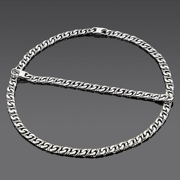 Kalen Trend  Simple Lock Bracelet Chain Titanium Street Couple Fashion Link For Men Jewelry Party.