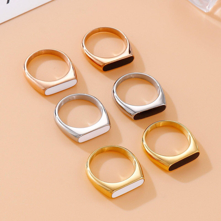 KALEN Unique Stainless Steel Spiral Rings For Women Men Gold Color Rings Anillos Mujer Wedding Bands Jewelry Femme Party Gift.