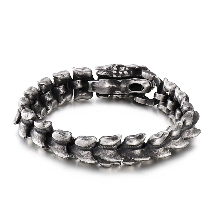 Kalen Vintage Dragon Bracelet High Quality Stainless Steel Punk Men's Bracelet Chain Jewelry Gifts.