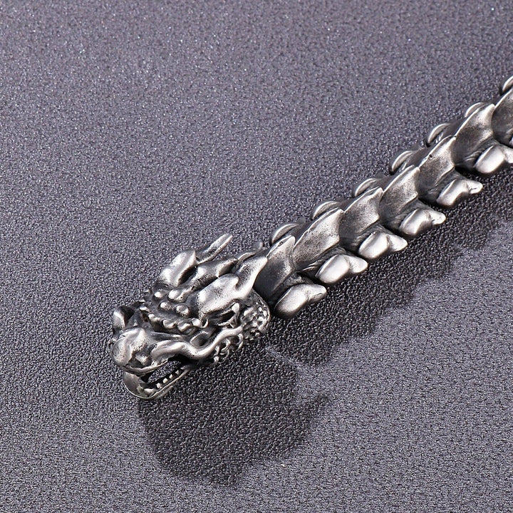 Kalen Vintage Dragon Bracelet High Quality Stainless Steel Punk Men's Bracelet Chain Jewelry Gifts.