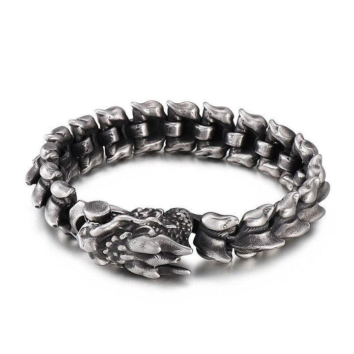 Kalen Vintage Dragon Bracelet High Quality Stainless Steel Punk Men's Bracelet Chain Jewelry Gifts.