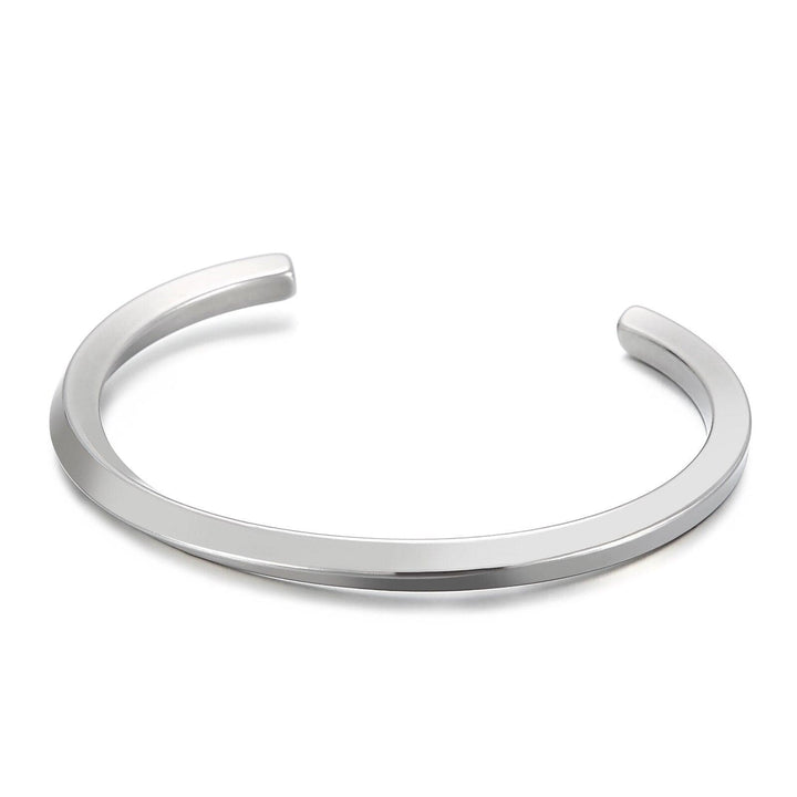 Kalen Vintage Matte Men's Bangles Punk Stainless Steel Popular Fashion Accessory Bracelet Jewelry.