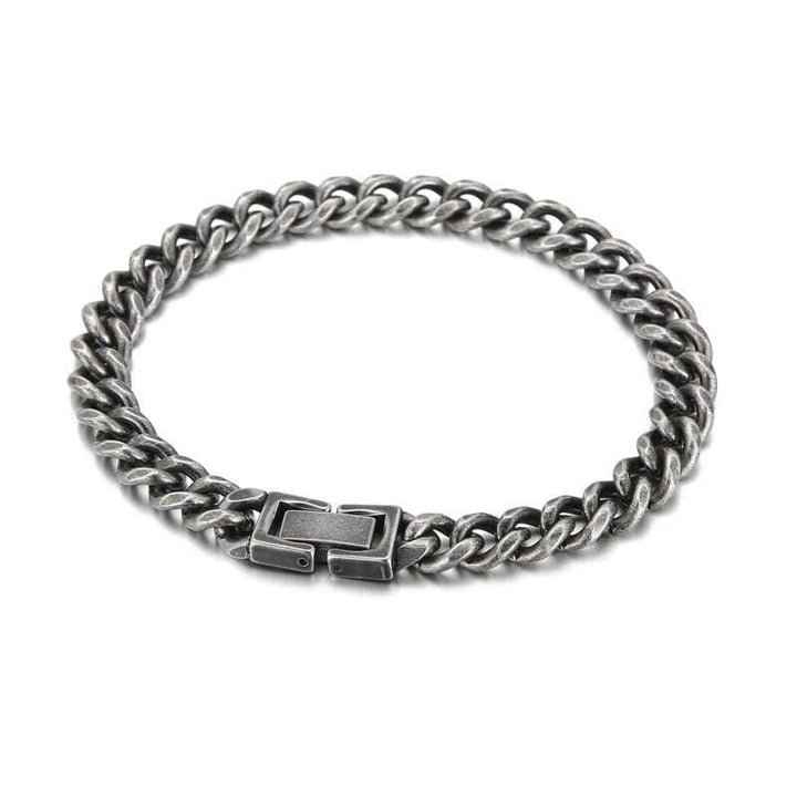 KALEN Vintage Royal Cuban NK Chain Bracelet Men Stainless Steel Fashion Multi-Styles.