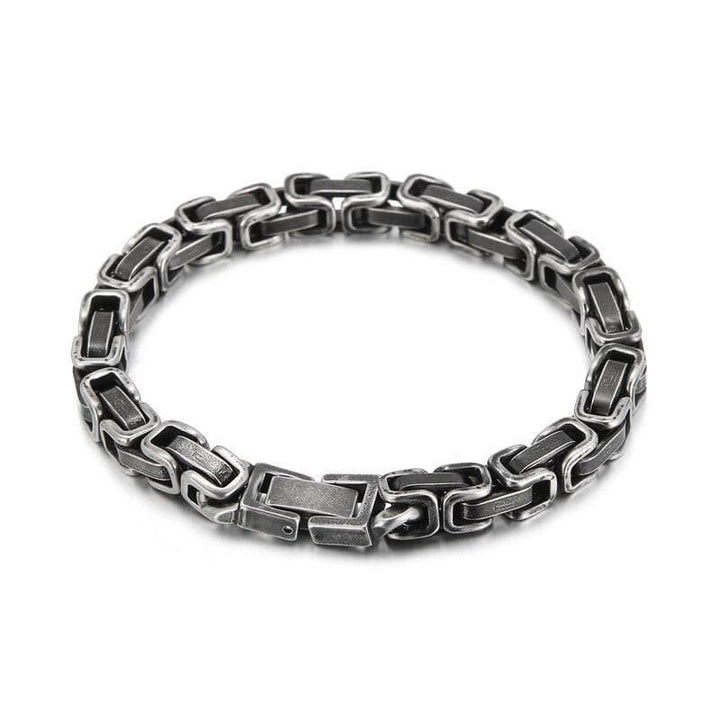 KALEN Vintage Royal Cuban NK Chain Bracelet Men Stainless Steel Fashion Multi-Styles.