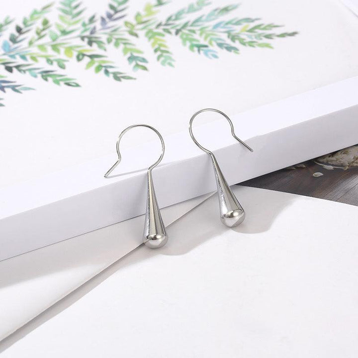 Stainless Steel Microphone Drop Earrings - kalen