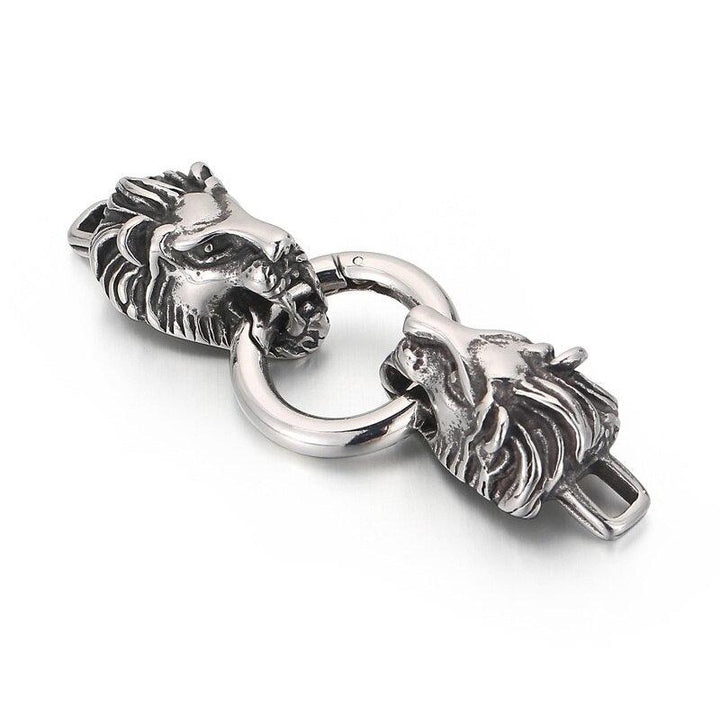 Stainless Steel Skull Clasps Supplies For Jewelry Necklace Bracelets Hand Made Dragon Connected Clasps DIY Jewelry Making.