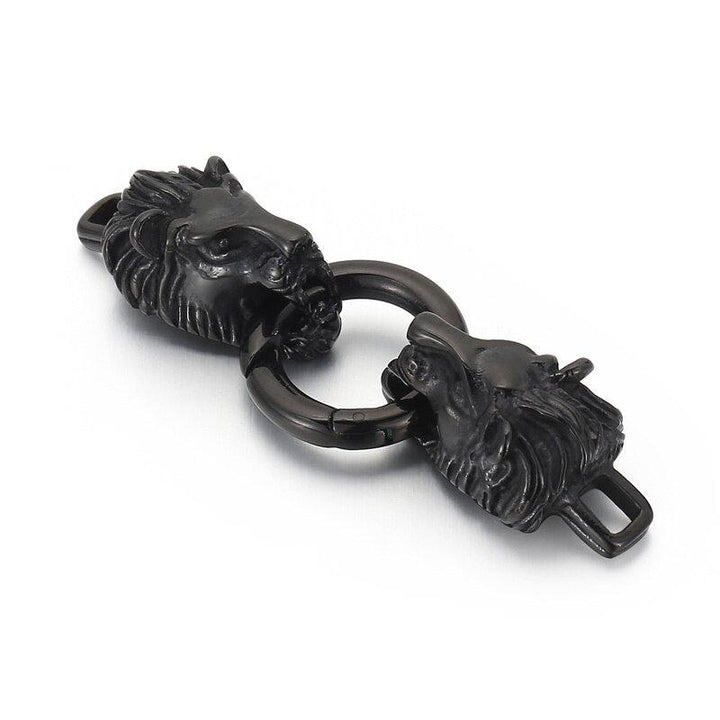 Stainless Steel Skull Clasps Supplies For Jewelry Necklace Bracelets Hand Made Dragon Connected Clasps DIY Jewelry Making.