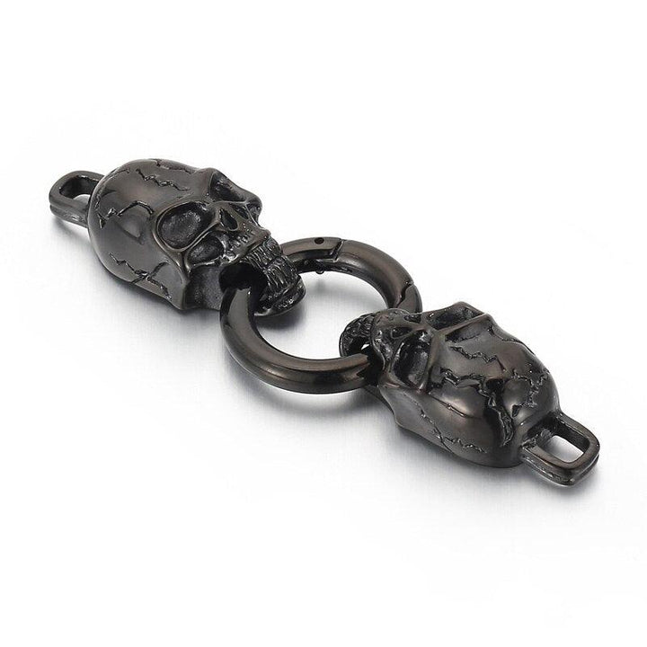 Stainless Steel Skull Clasps Supplies For Jewelry Necklace Bracelets Hand Made Dragon Connected Clasps DIY Jewelry Making.