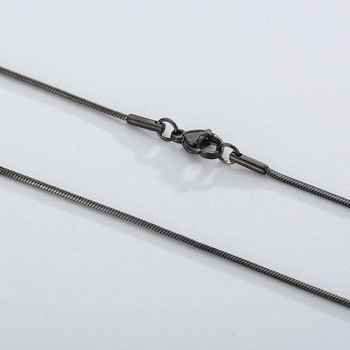 1/1.2/1.5mm Square Snake Chain Necklace - kalen