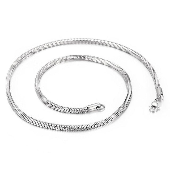 2/2.5/3mm Square Snake Chain Necklace - kalen