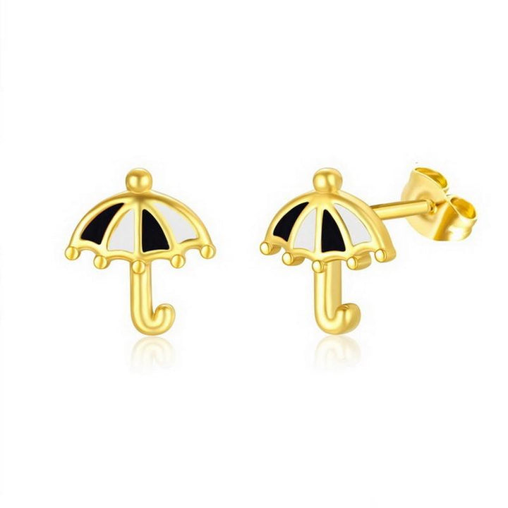 Kalen Stainless Steel Gold Plated Stud Earrings Wholesale for Women - kalen