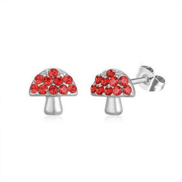 Kalen Stainless Steel CZ Stud Earrings Wholesale for Women - kalen