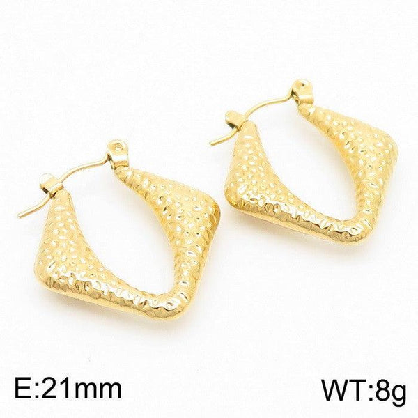 Kalen Stainless Steel Hoop Earrings Wholesale for Women - kalen