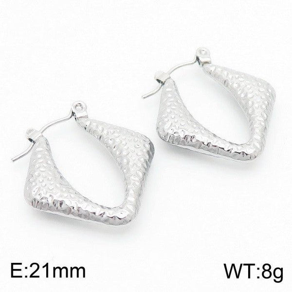 Kalen Stainless Steel Hoop Earrings Wholesale for Women - kalen