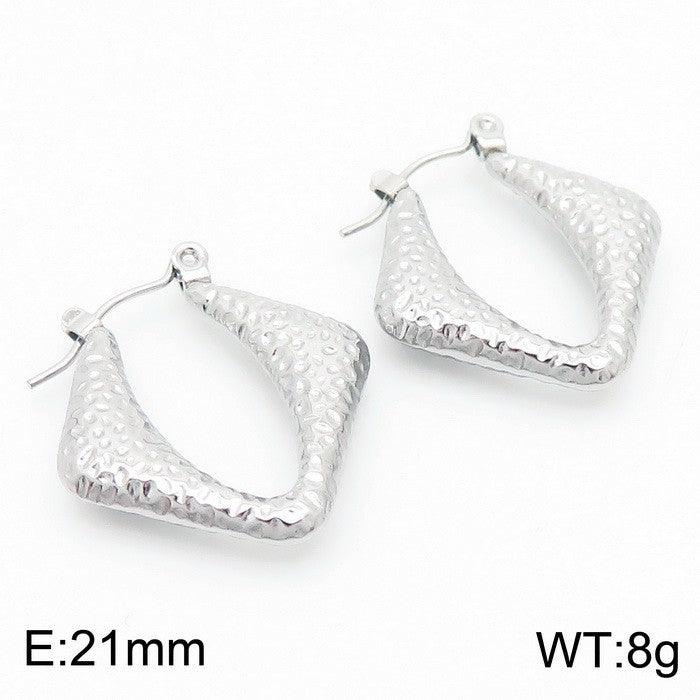 Kalen Stainless Steel Hoop Earrings Wholesale for Women - kalen