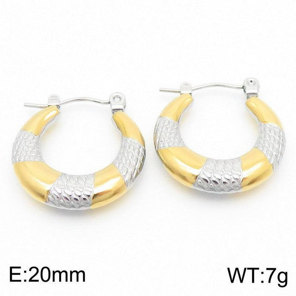 Kalen Stainless Steel Hoop Earrings Wholesale for Women - kalen