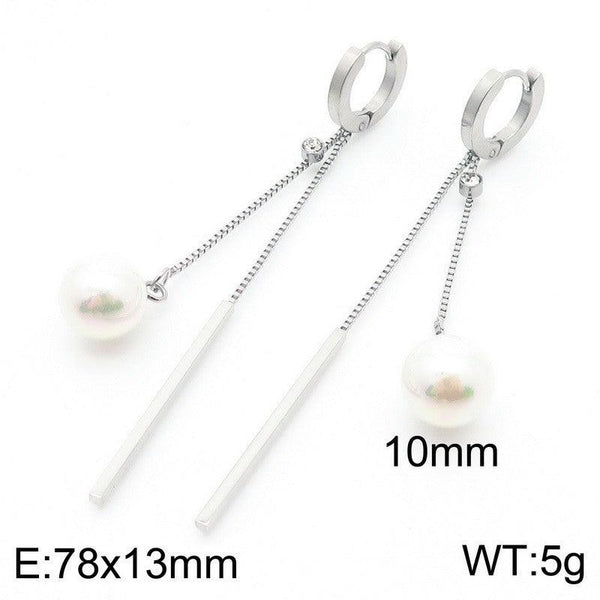 Kalen Stainless Steel Drop Earrings Wholesale for Women - kalen