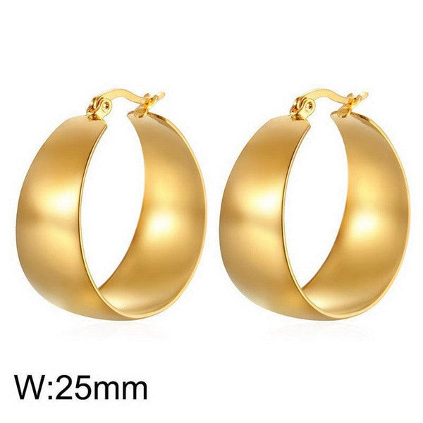 Kalen Stainless Steel Hoop Earrings Wholesale for Women - kalen